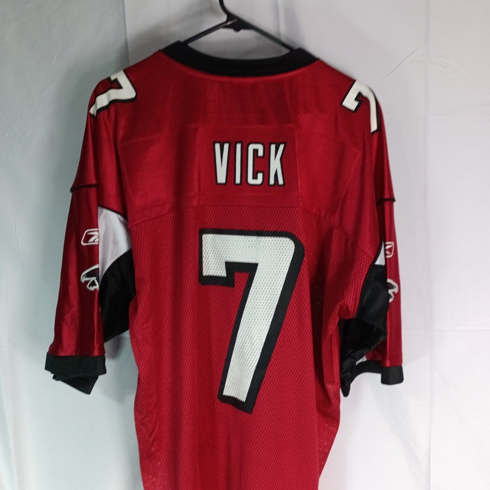 Reebok On Field Atlanta Falcons Michael Vick #7 Jersey Mens XL Red